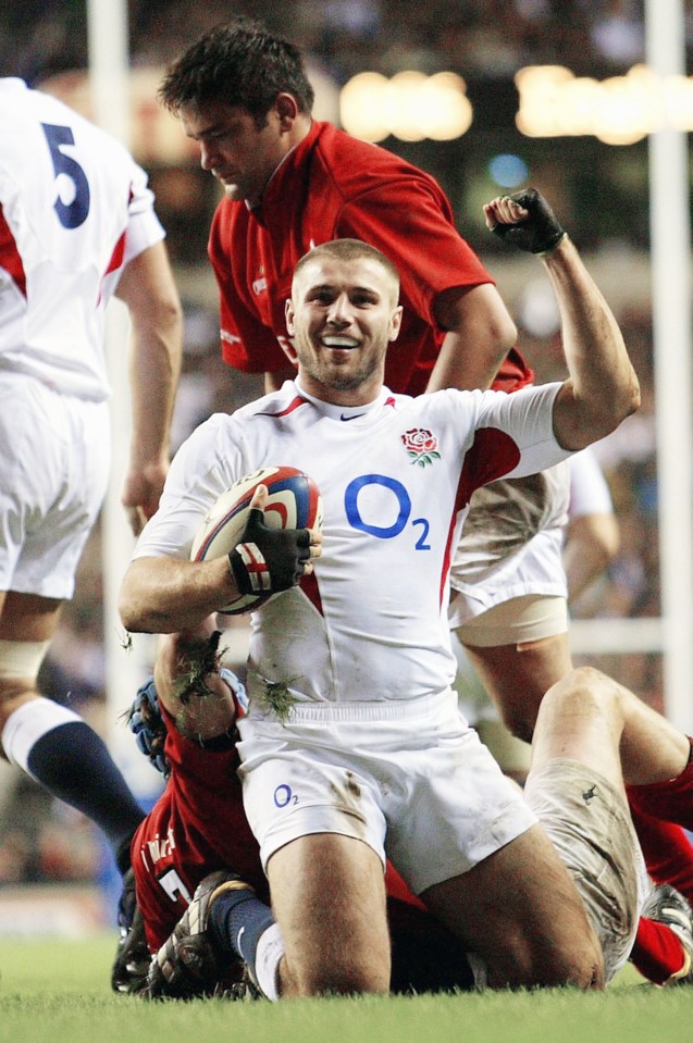 Ben Cohen made 31 tries for The Red Rose