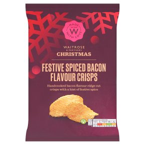 Waitrose's spiced bacon-flavoured crisps are £3