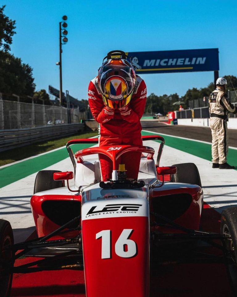 The 18-year-old is currently with PREMA racing