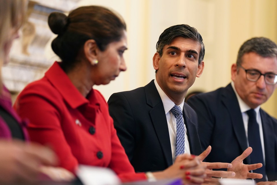 Rishi Sunak hosted a round table in No10 today with ministers, Jewish community representatives and police chiefs