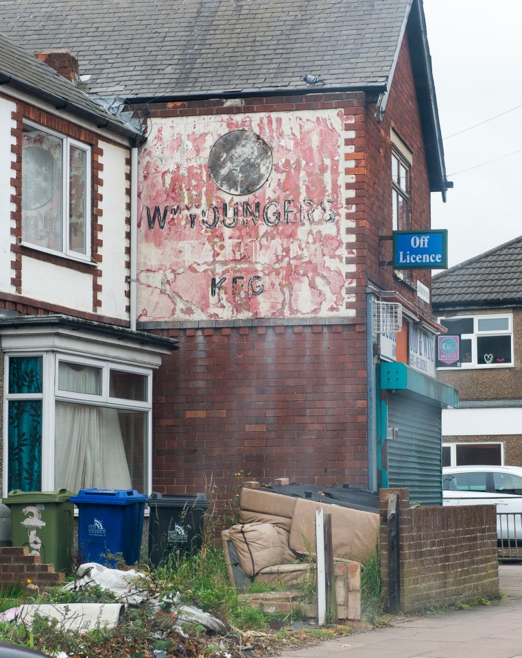 Sofas are dumped in front gardens