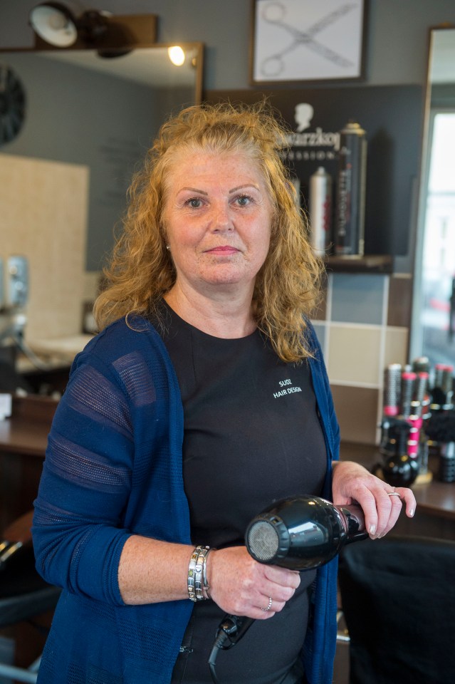 Hairdresser Debbie Whydell says the street has gone downhill