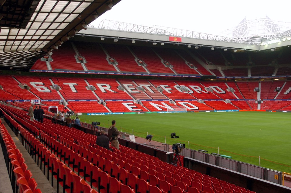 Bobby Spiers was in a box at Old Trafford during the incident