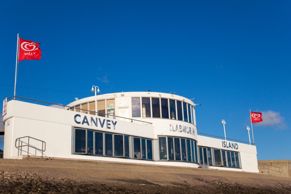 The 1930s cafe remains on the beachfront