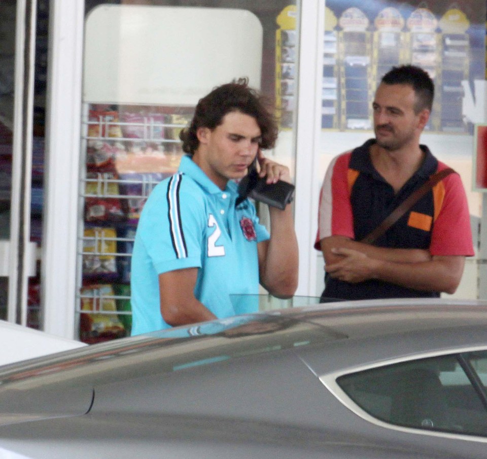 Nadal spotted in Majorca with his amazing Aston Martin