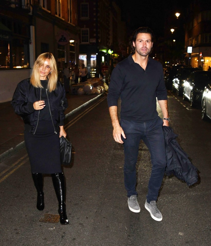 The popstar stepped out with with ex-commando Drew last month