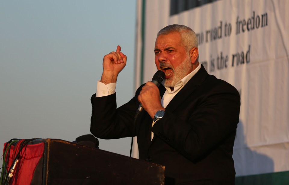 Palestinian Hamas leader Ismail Haniyeh sent a delegation to Moscow