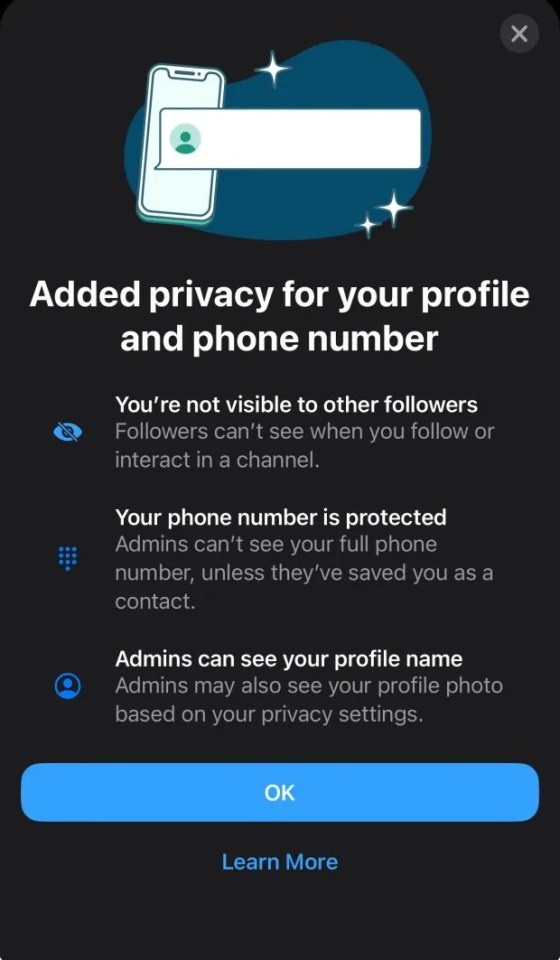 We've got you covered on privacy – other readers won't see your info