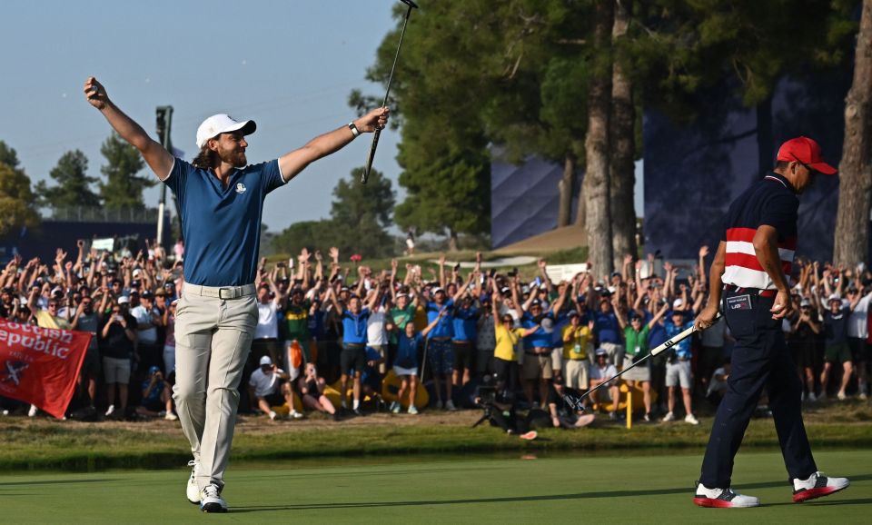 Tommy Fleetwood won it on the 16th