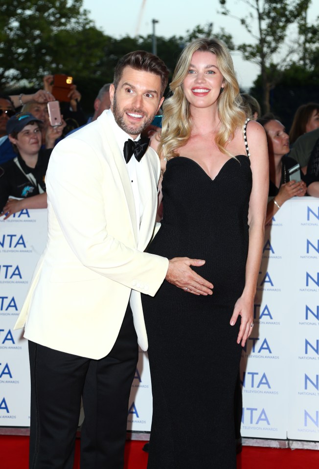 Joel and Hannah at the National Television Awards at the O2 Arena in London