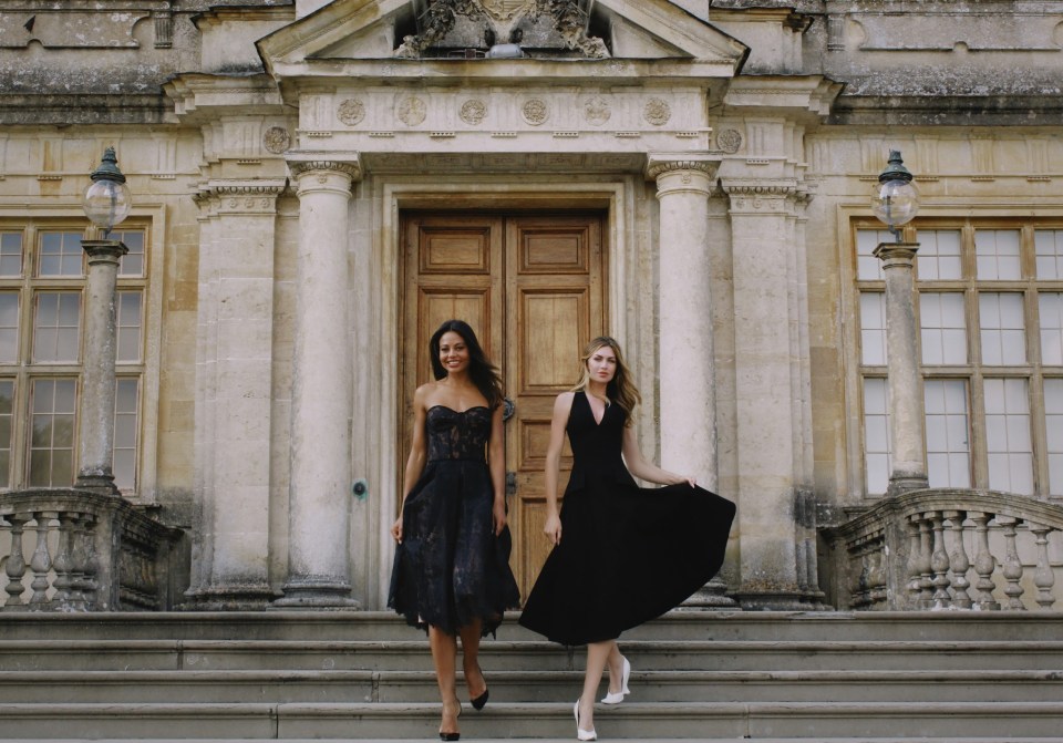 Emma Thynn shows Abbey Clancy round her stately home in a new show