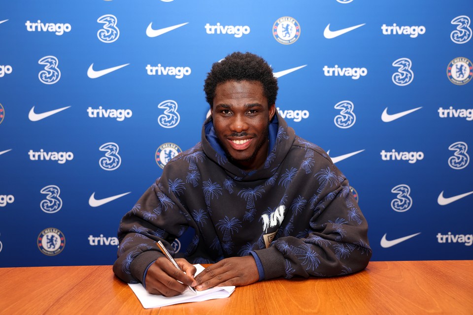 The forward joined Chelsea from Molde in January