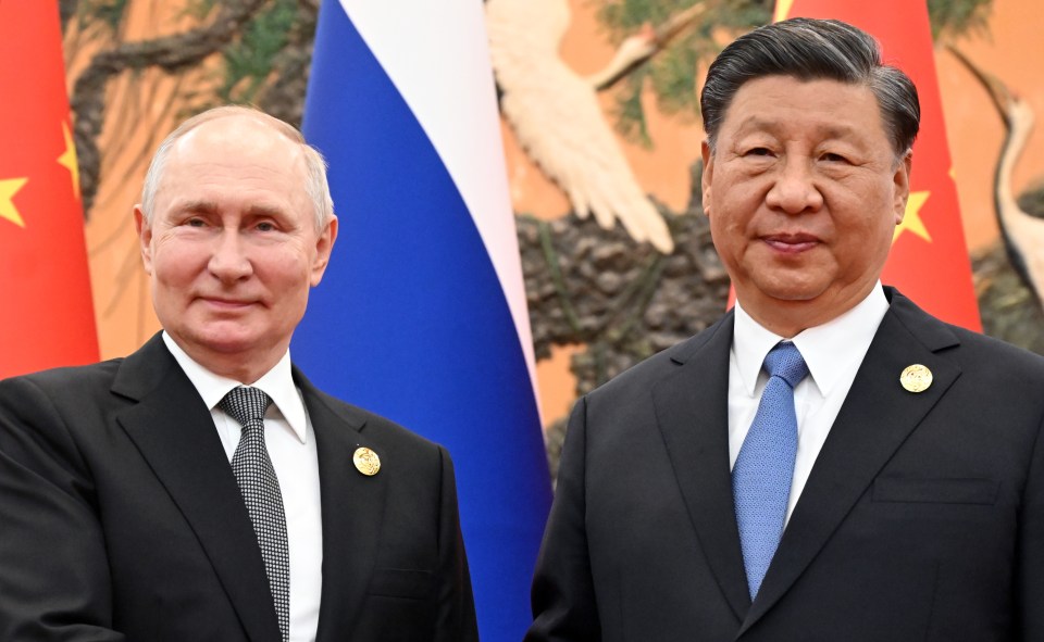 Vlad visited his 'dear' friend Xi Jinping this month after Israel declared war on Hamas. Experts fear an 'axis of terror' is forming as Russia sides with Iran, Hamas, China and North Korea