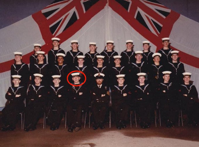 He claimed to serve 10 years in the Navy