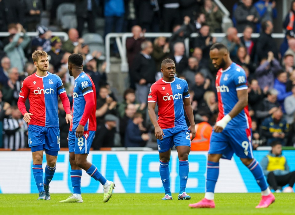 Crystal Palace were uninspiring as they fell into the bottom half of the table