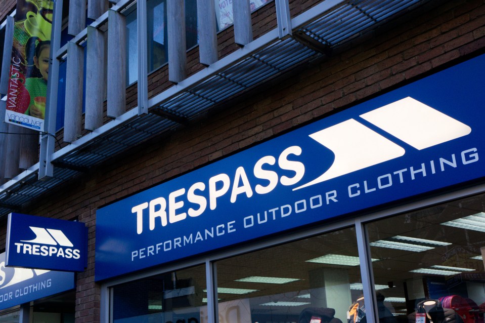 Trespass is due to close several stores over the coming months