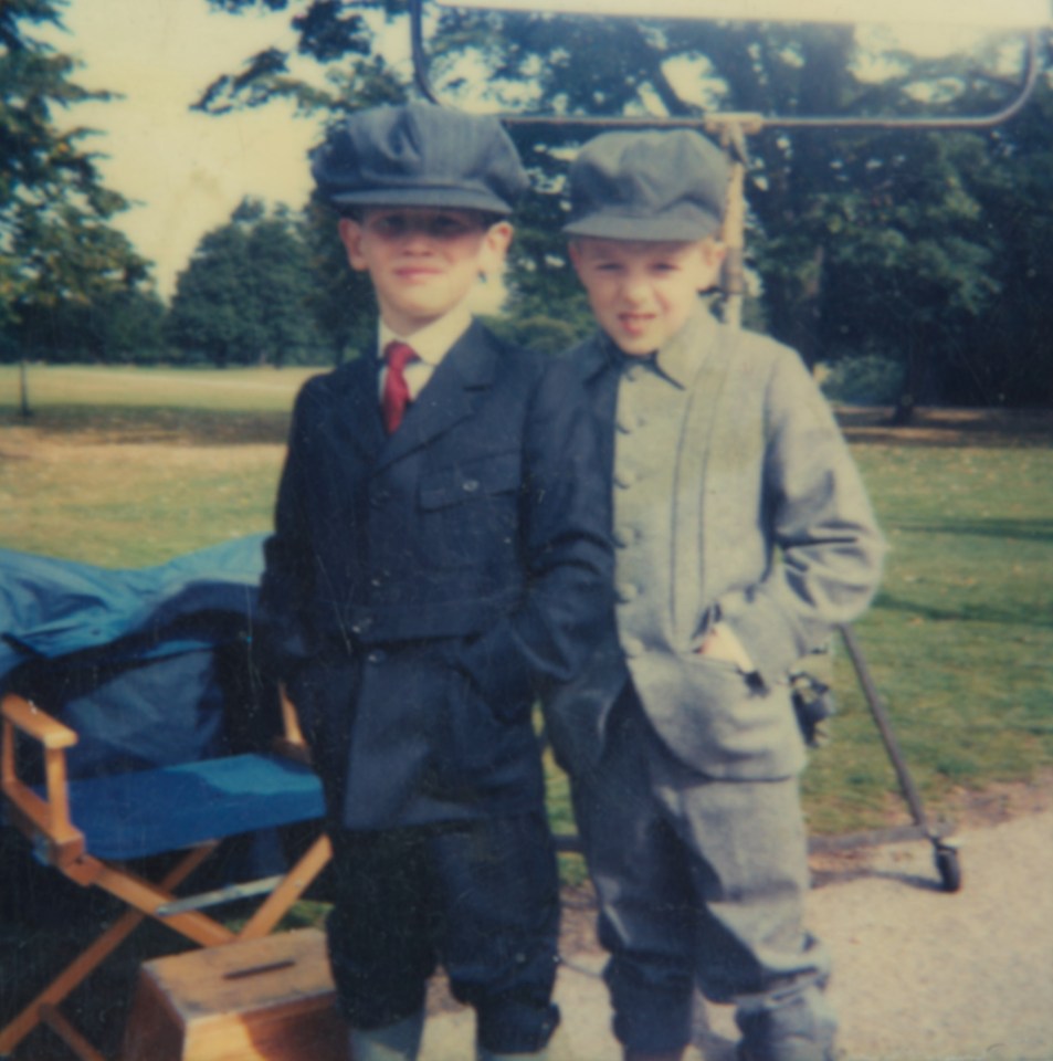 The young actor in an early role in an ITV drama