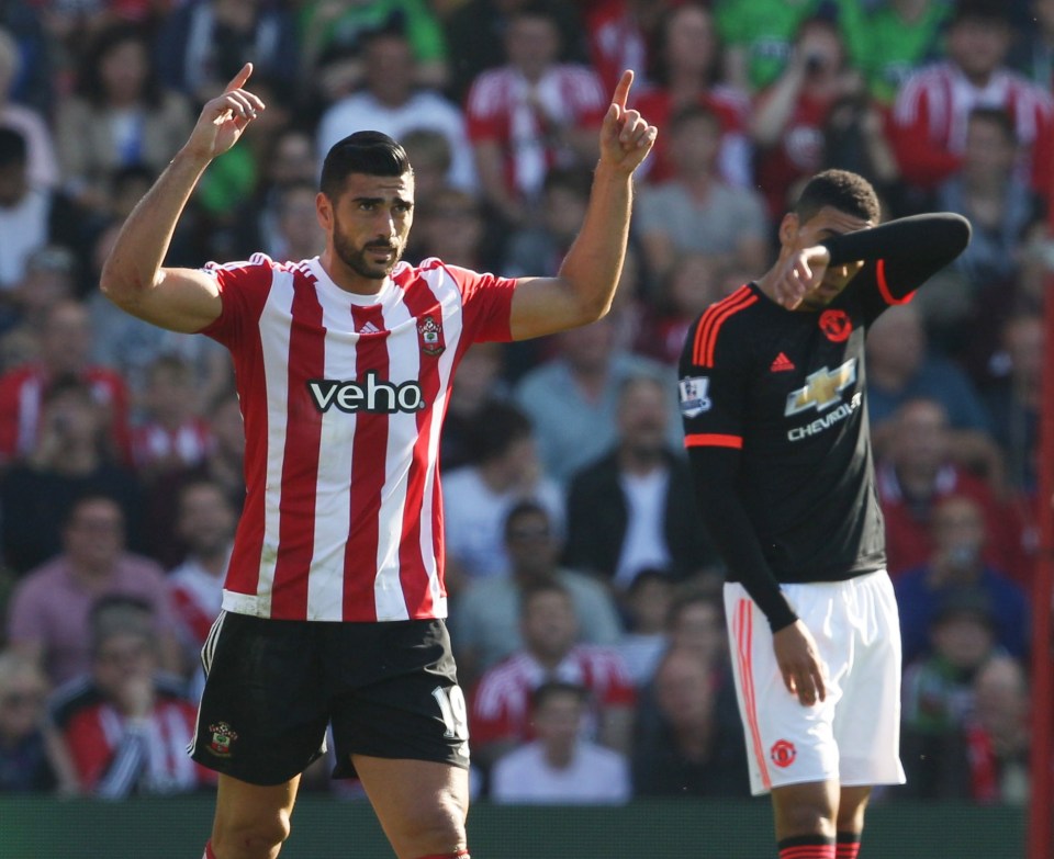 Pelle scored 23 times in 68 Premier League appearances for Southampton