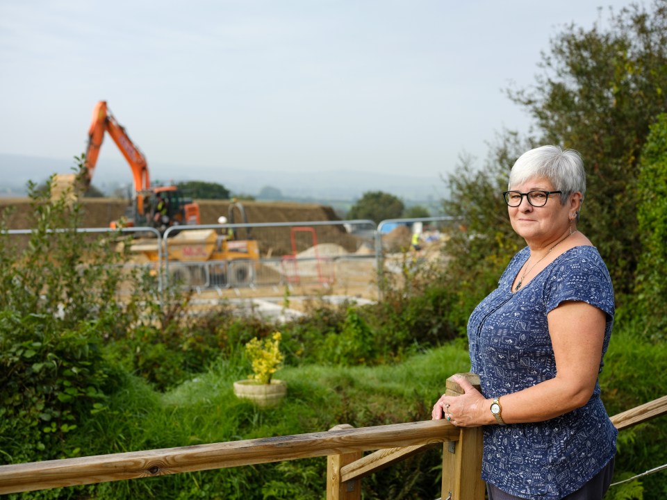 Bungalow-owner Debbie Connell is among the worried Bodmin locals