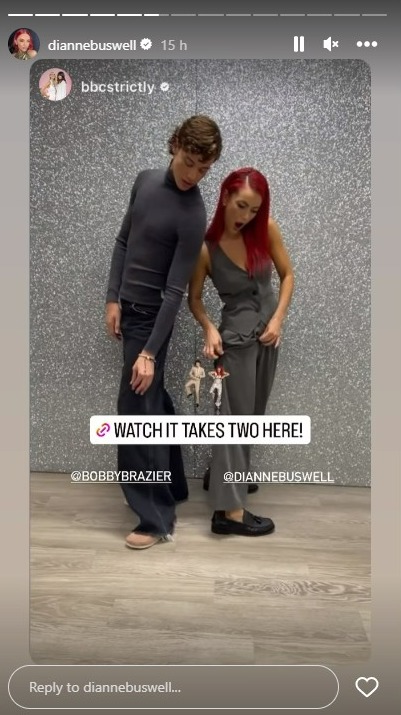 Dianne and Bobby had fun last night on It Takes Two