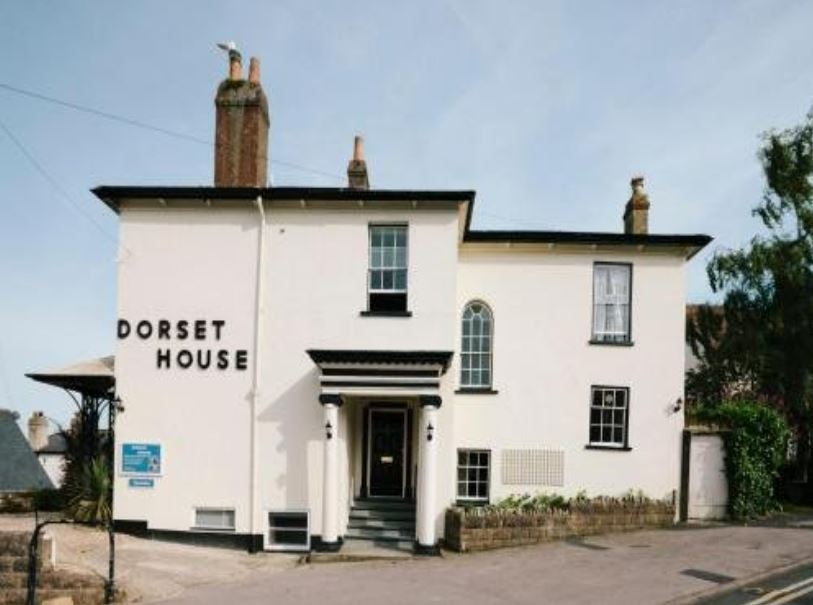 Dorset House is right next to the beaches of Lyme Regis