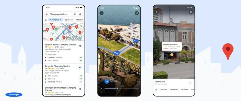 A new an improved Google Maps will help finding your destination easier