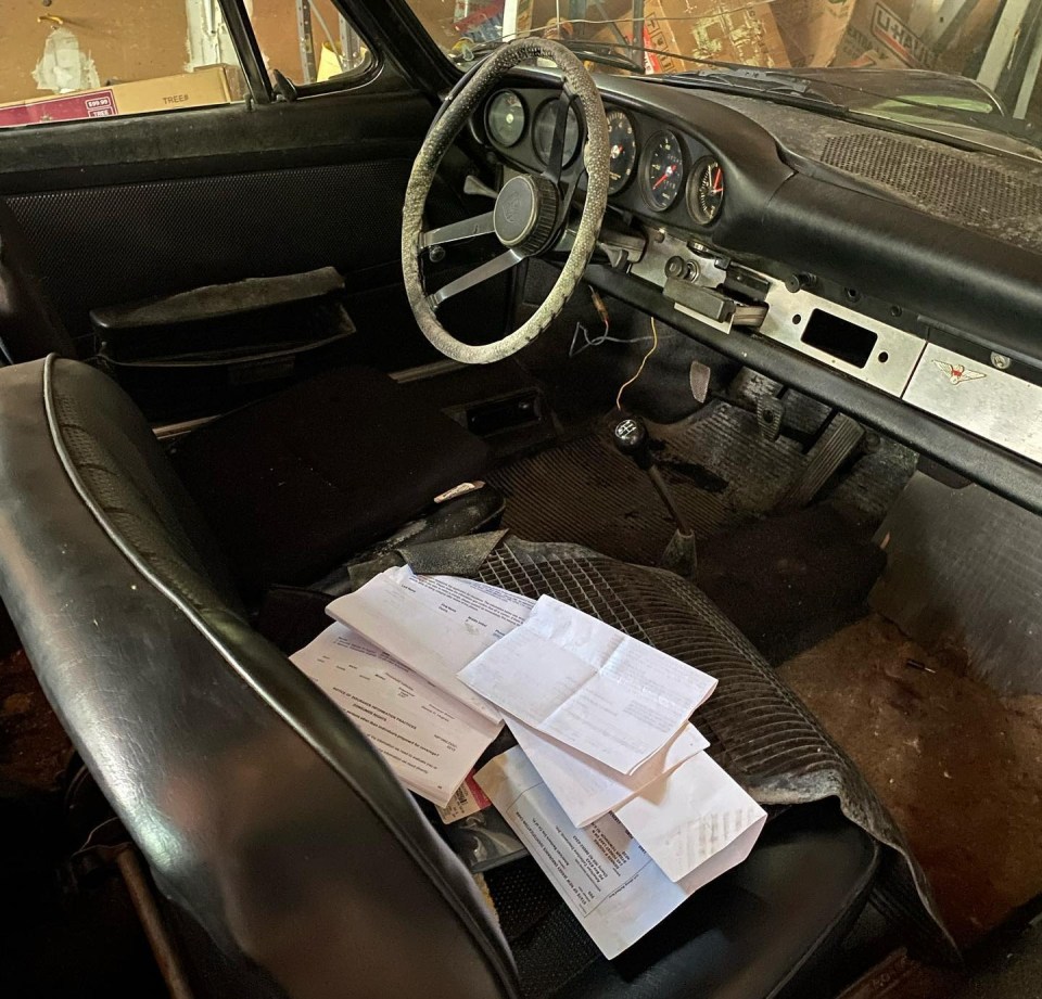 The car's service history reveal it has never changed hands before