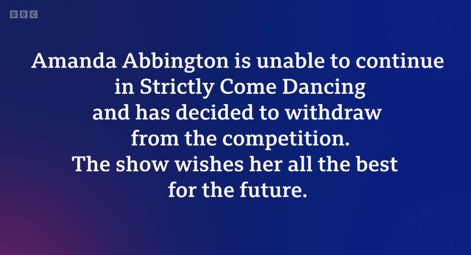 Strictly bosses issued this statement