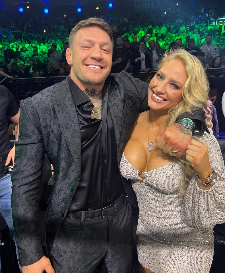 Ebanie Bridges met up with Conor McGregor earlier this year