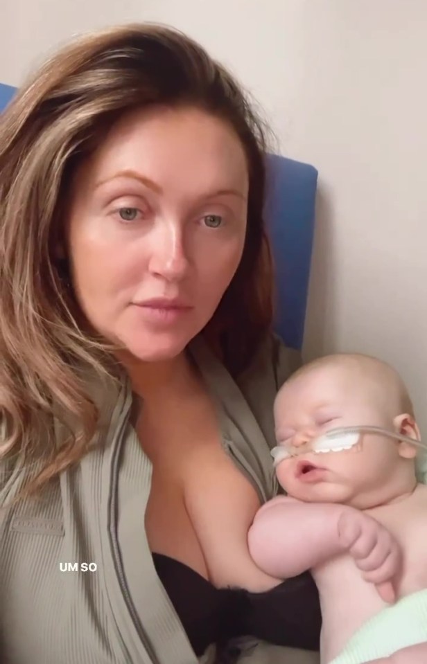 Charlotte Dawson said her son Jude has been diagnosed with RSV bronchitis