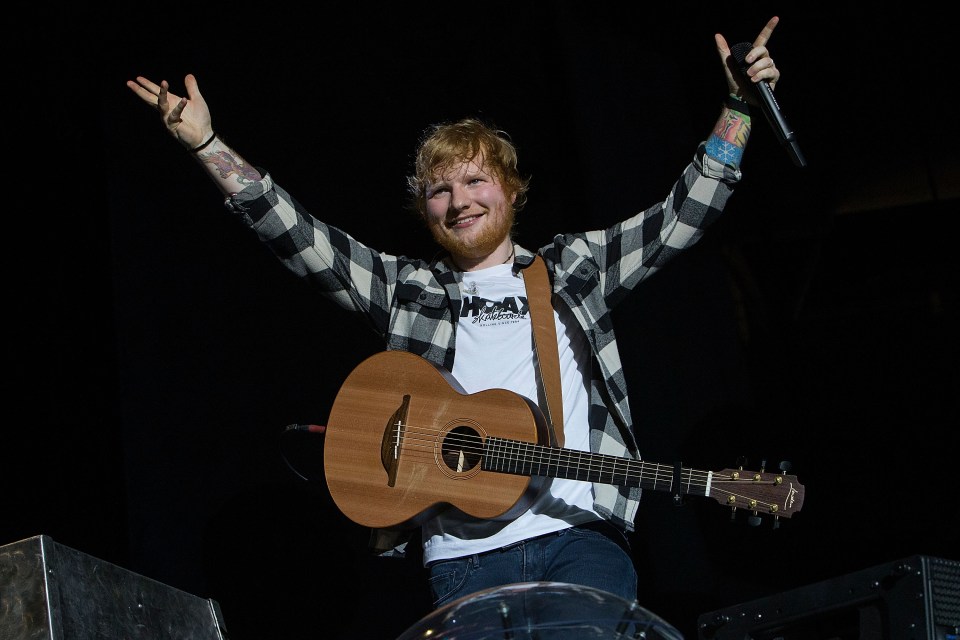 Ed Sheeran has performed at HERE