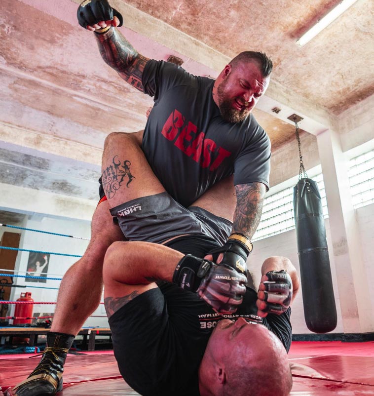 Eddie Hall has announced his next combat sports fight