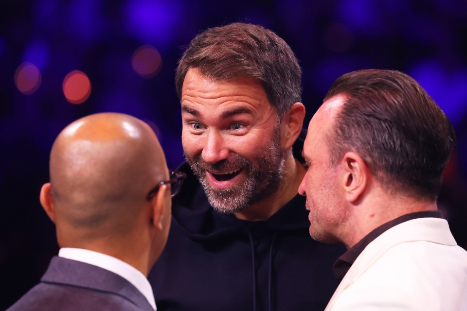 Eddie Hearn defended crossover boxing