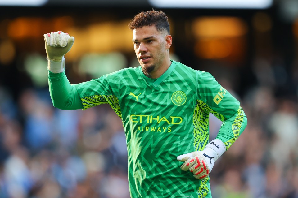 Ederson is using VR to train his brain in the hope it will enhance his performances