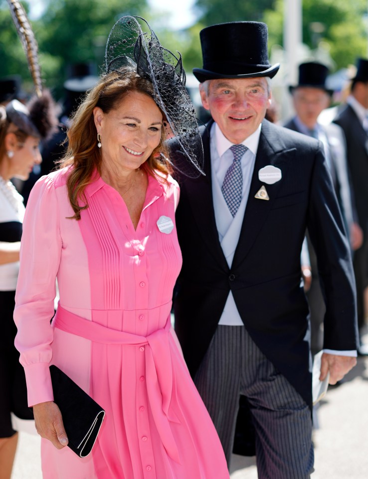 Kate’s mother Carole Middleton, 68, and husband Michael, 74, had sold the company just weeks before