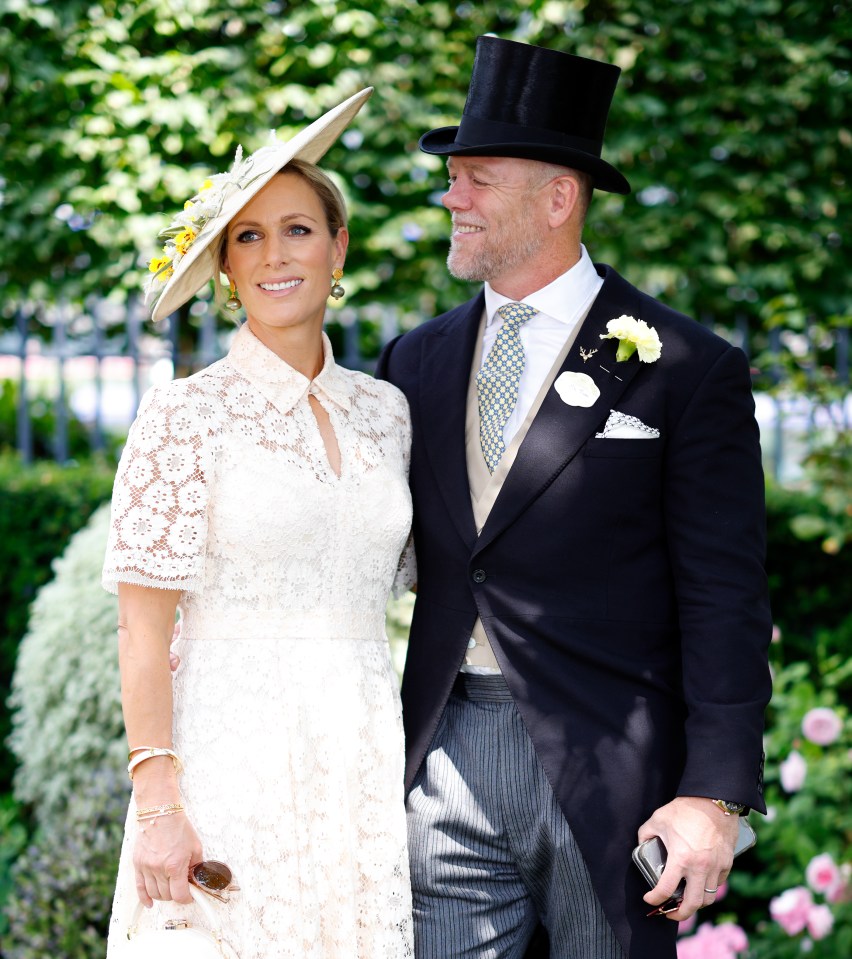 Zara Phillips showed how to tame rugby ace Mike Tindall when the couple married