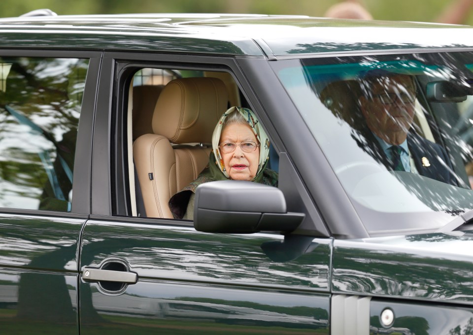 The vehicle was driven by the late Queen around the Sandringham Estate