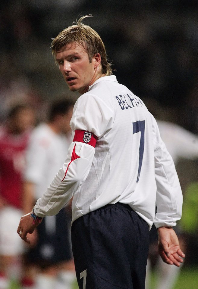 Former England captain Beckham is among the best