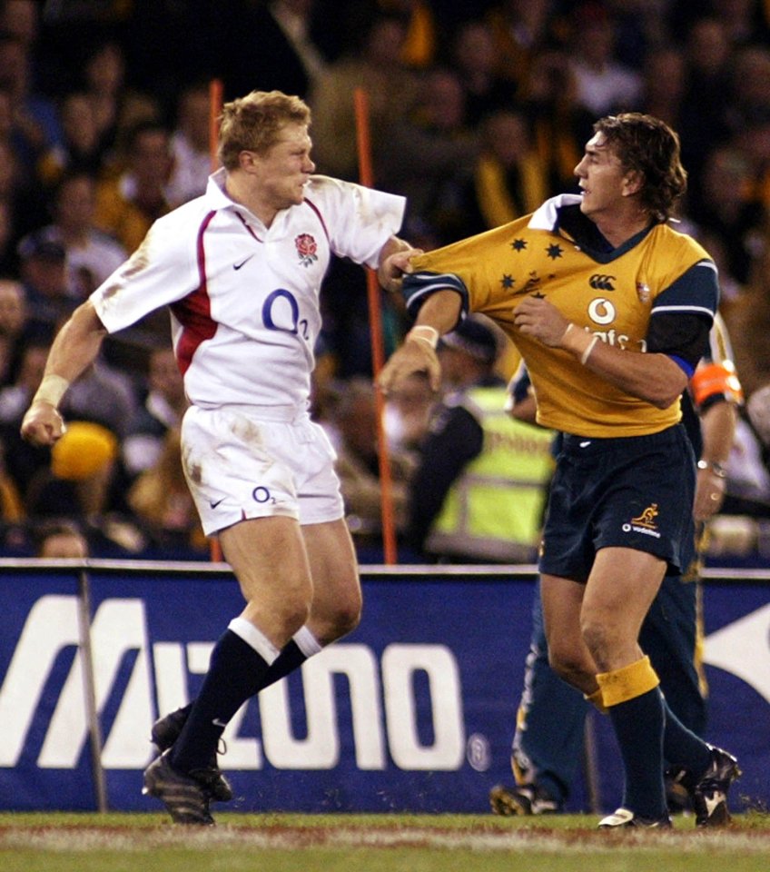 Josh Lewsey was a fierce competitor on the field