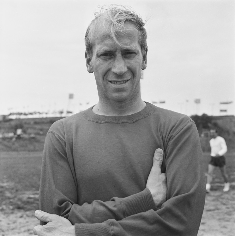 Sir Bobby Charlton is considered the best-ever English player