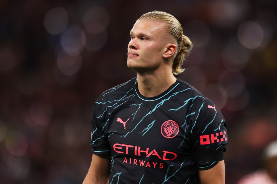 Man City want to thrash out a new contract with Erling Haaland