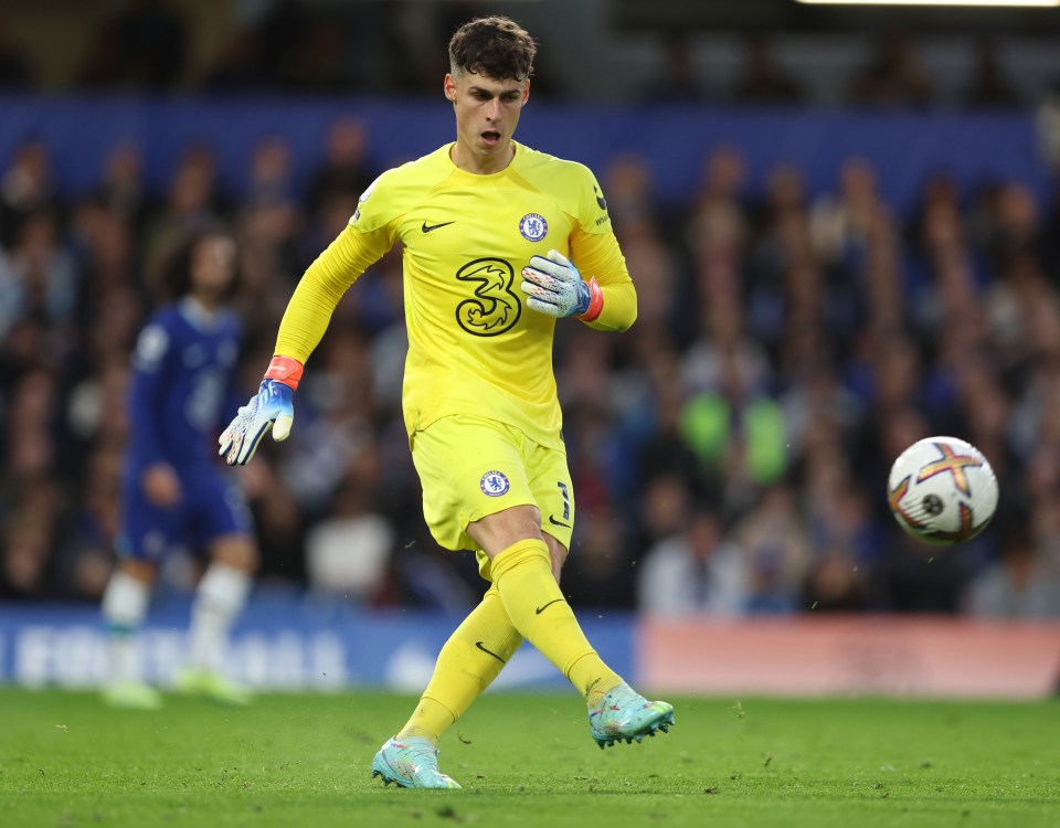 Kepa endured a tough time at Stamford Bridge