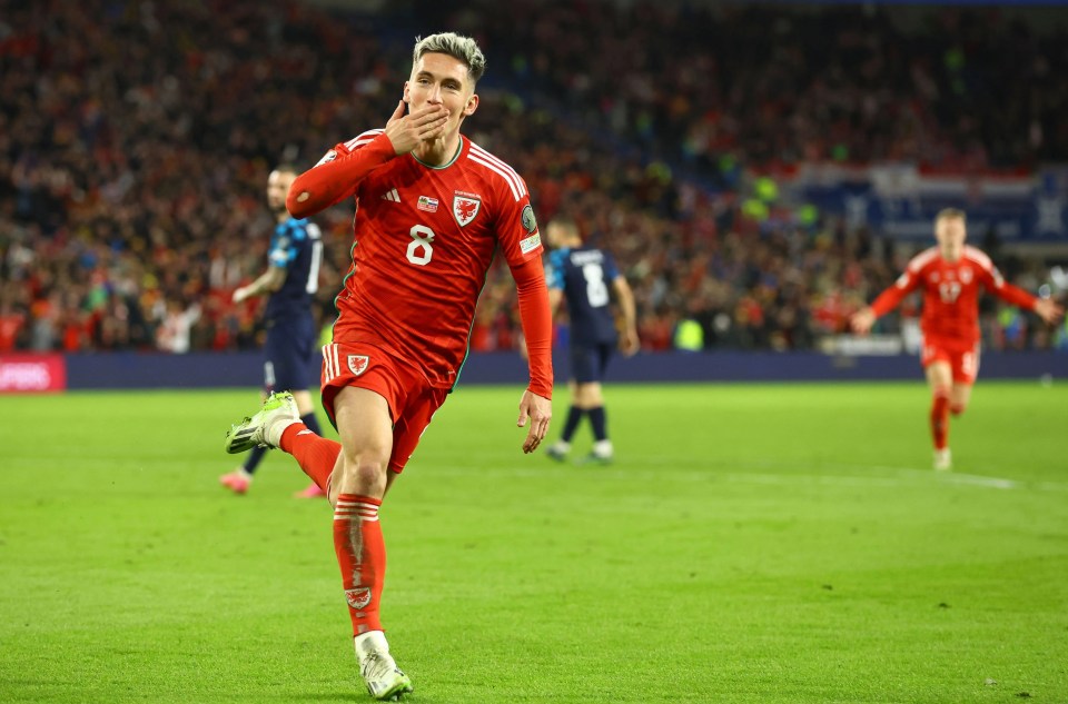 Harry Wilson was the hero for the Dragons last Sunday night with two goals in Cardiff