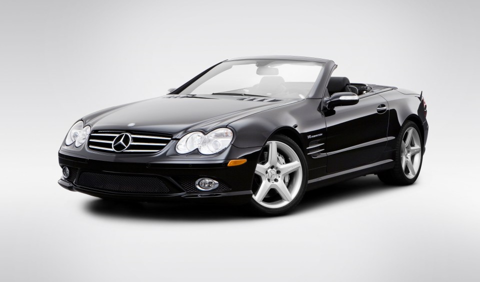 Nadal has also been seen behind the wheel of a Mercedes-Benz SL-Class SL55 AMG