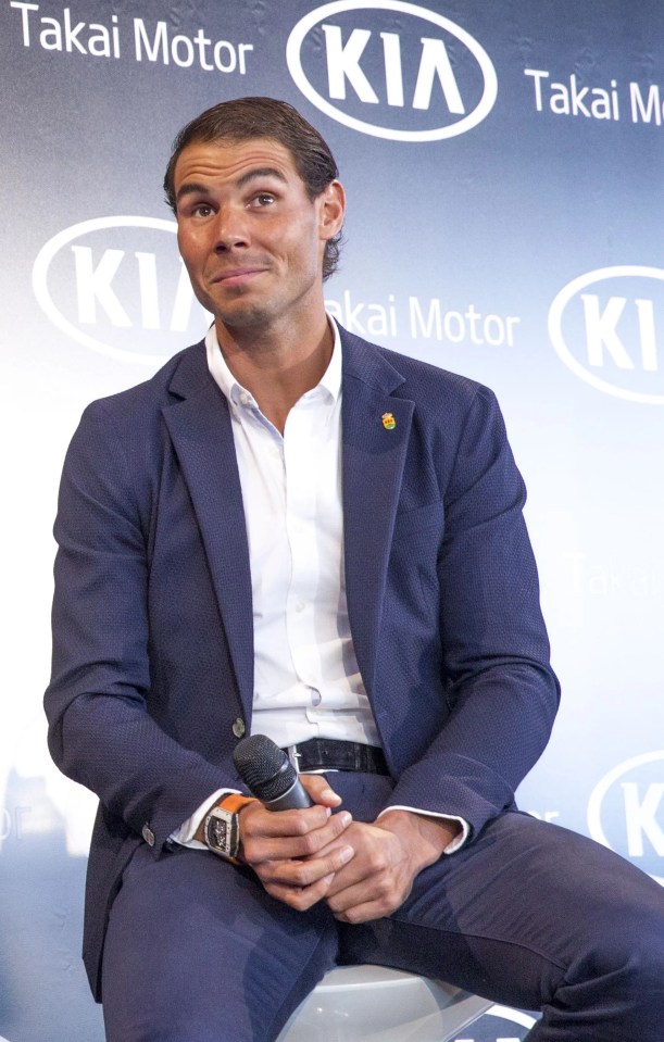 Kia have held a long sponsorship with Nadal