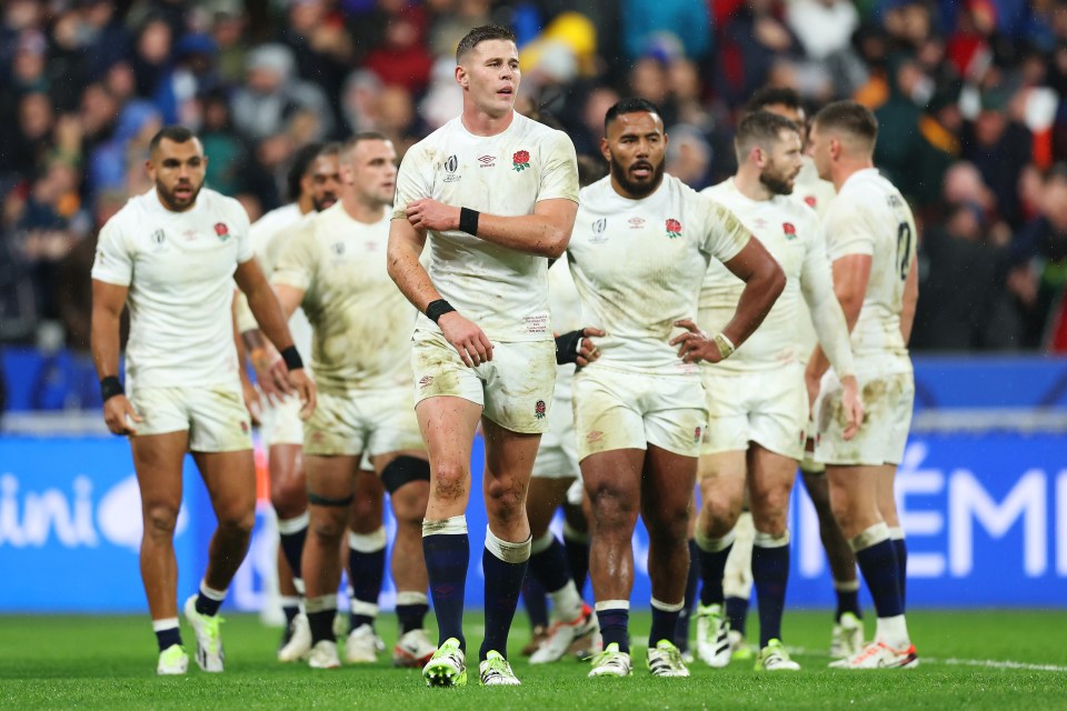 England were left gutted as their World Cup dreams died