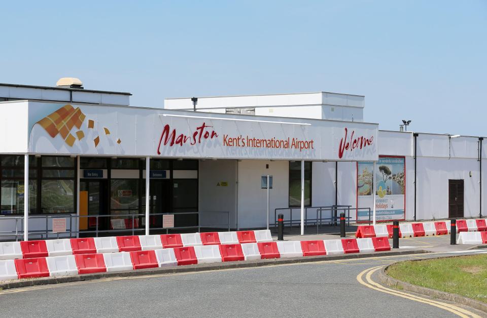 Manston Airport, in Kent, first opened in 1916 and was used during World War I and World War II