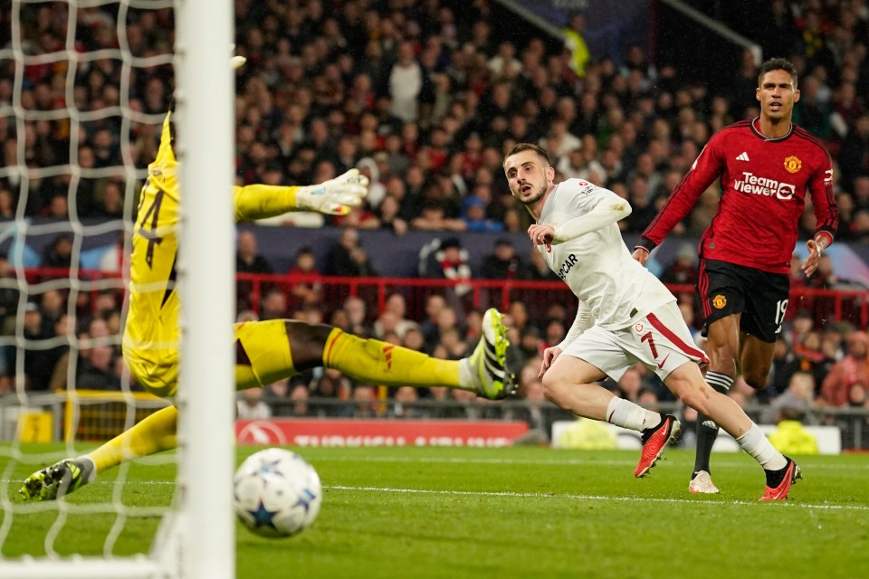 Spurs scouts saw Akturkoglu score against Manchester United last week