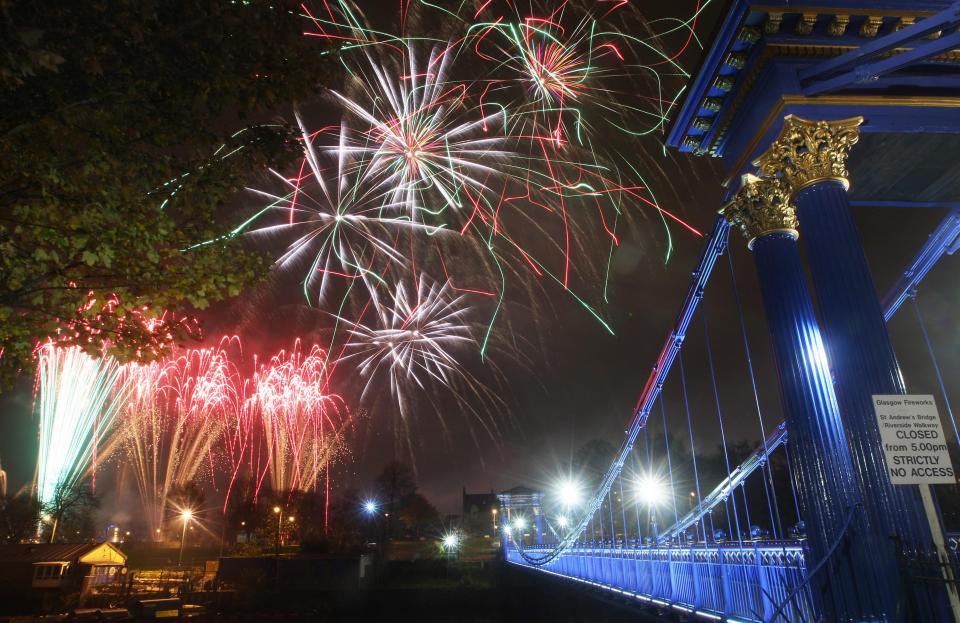 Bonfire Night has been cancelled in many parts of the UK including Glasgow