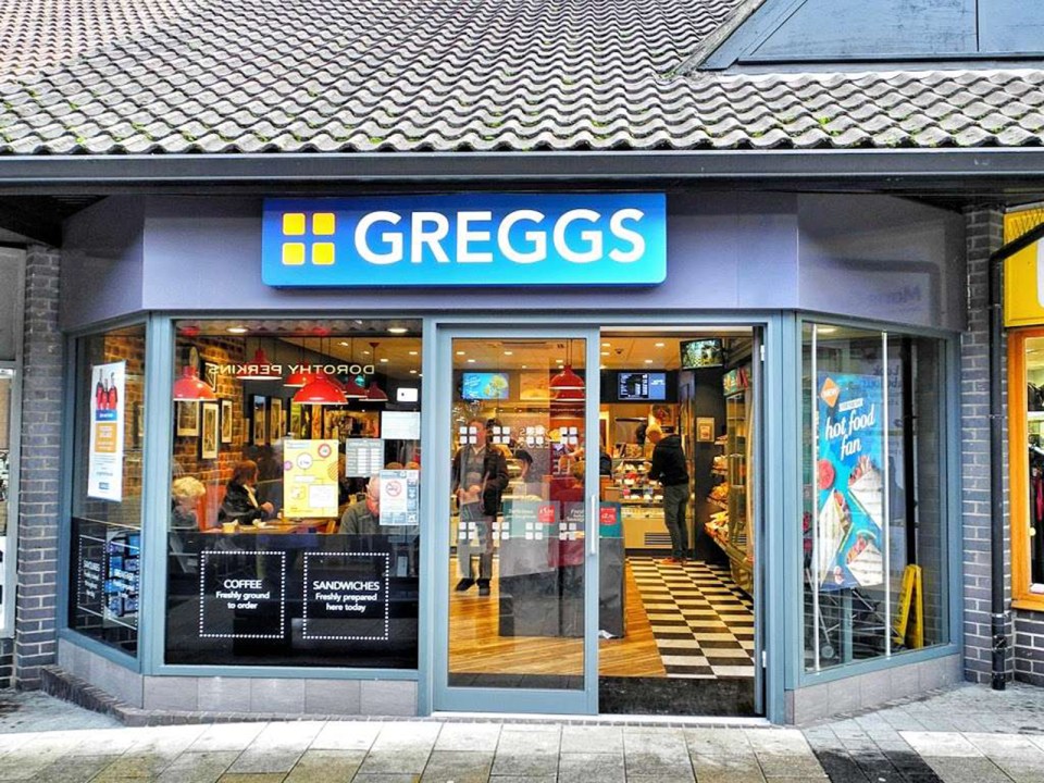 Greggs bosses have been ribbed for opening a shop for just 90 minutes